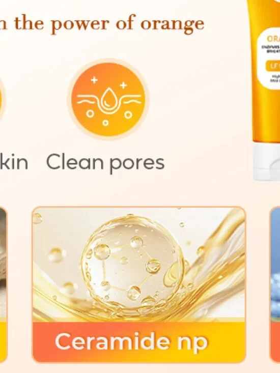 Orange Exfoliating Gel for Face and Body - Picture 3 of 5